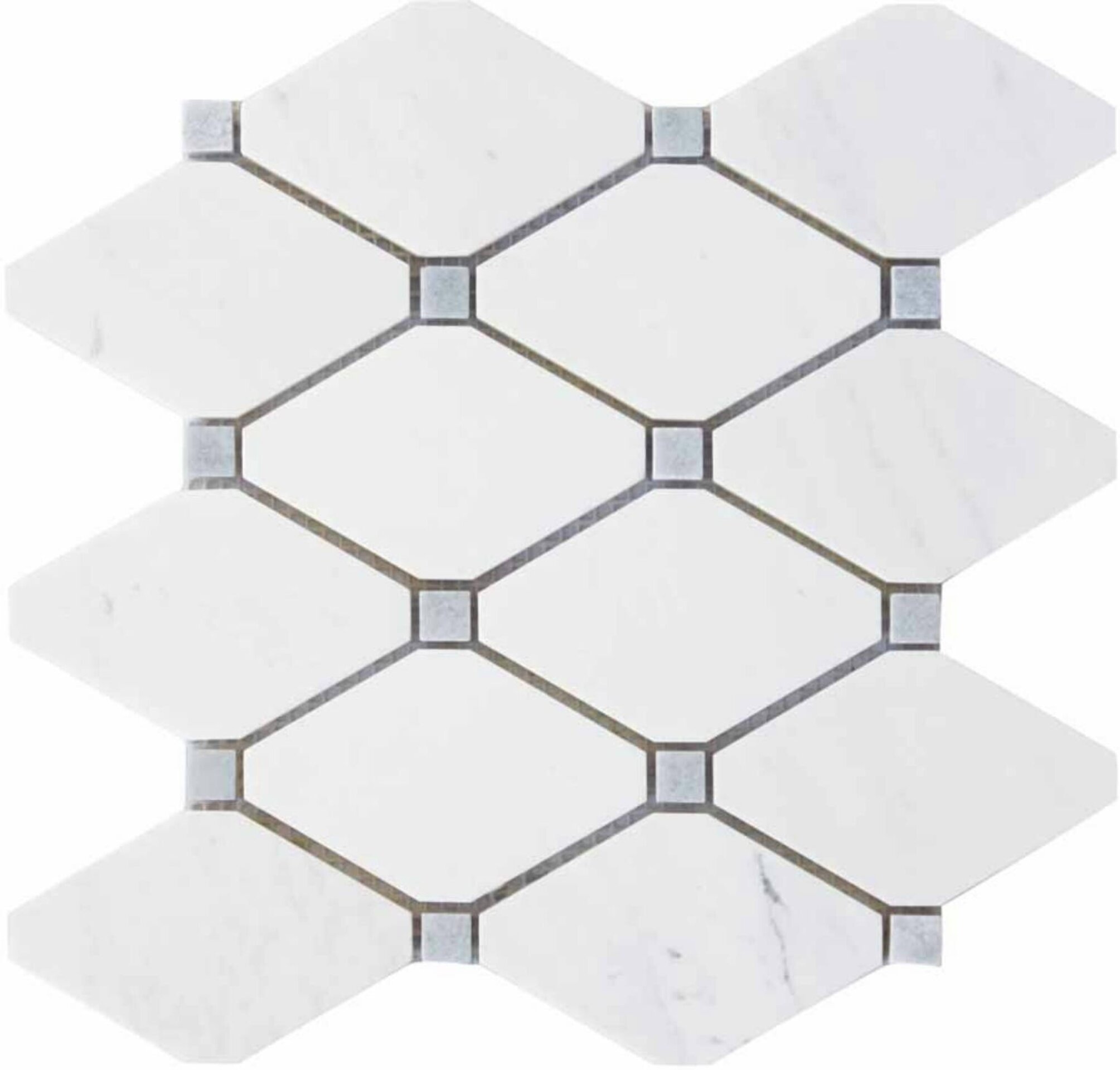 LYS MARFIL o GRIS - Mosaico en Malla - 2