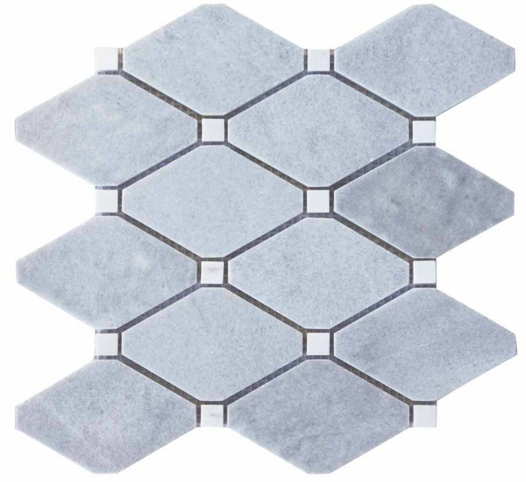 LYS MARFIL o GRIS - Mosaico en Malla - 3