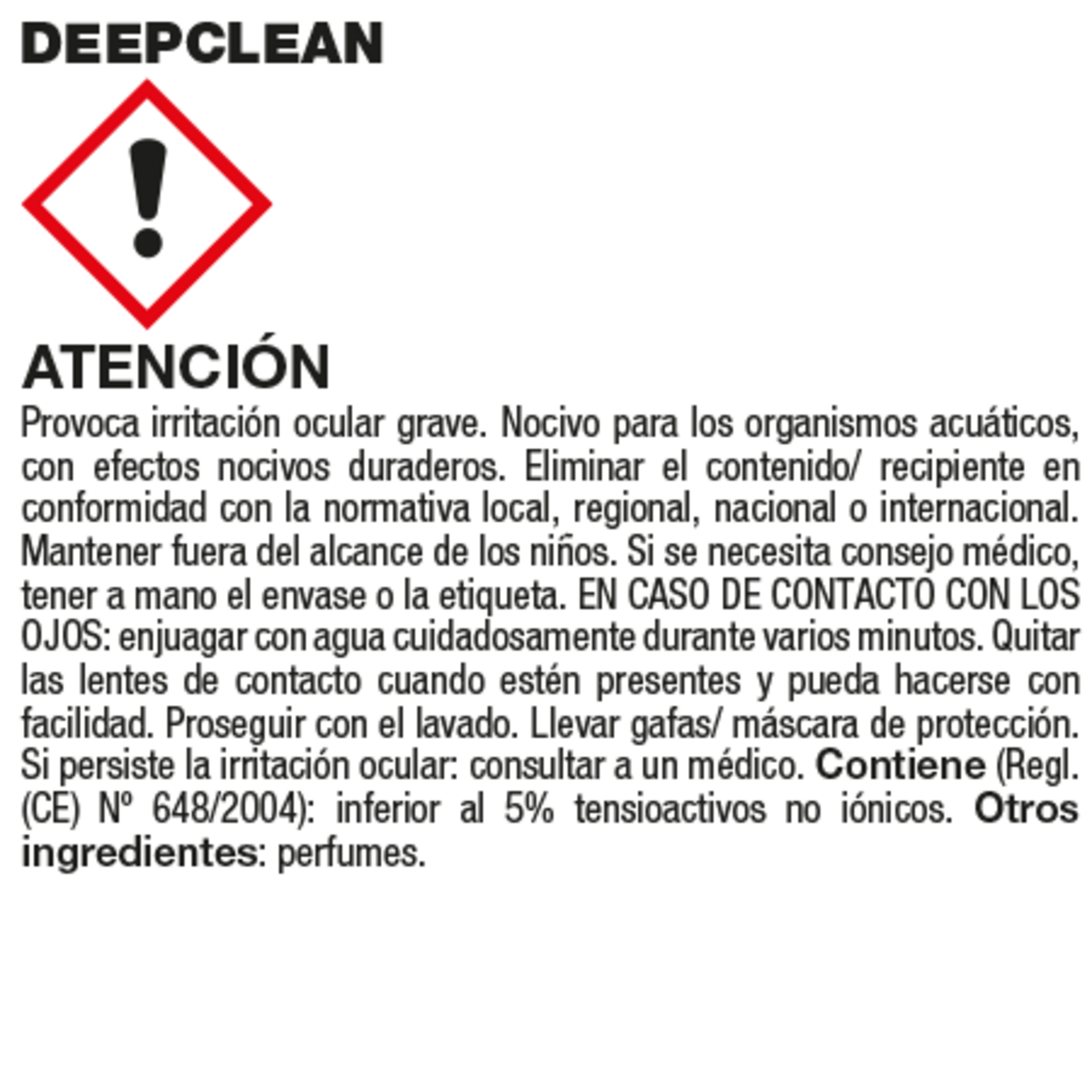 Fila DEEPCLEAN - Detergente Antical - 2